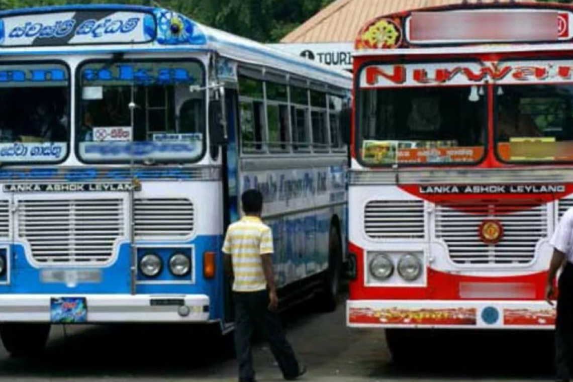 බස් ගාස්තුව 2%කින් අඩු කරන බව රජය කියයි - බස් සංගම්වලින් දැඩි විරෝධය