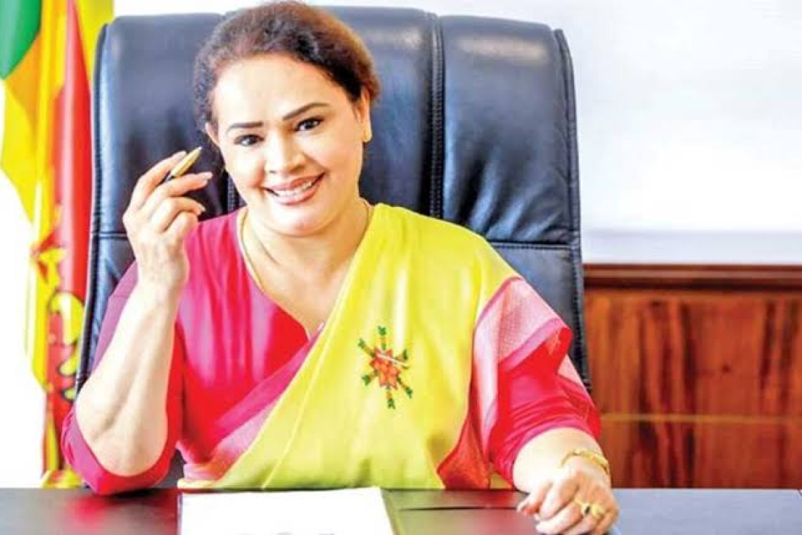 ඩයනා ගමගේ අත්අඩංගුවට ගන්න නොතීසි