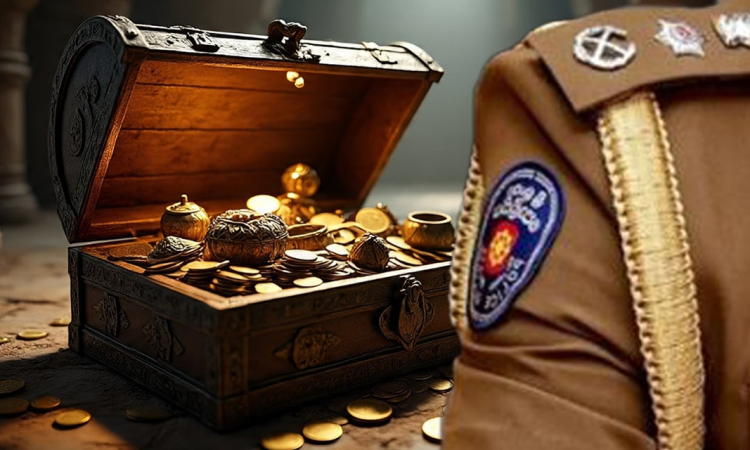  බිරිඳ සමග අනුරාධපුරේ නිදන් කඩපු කොළඹ ඩී.අයි.ජී අත්අඩංගුවට