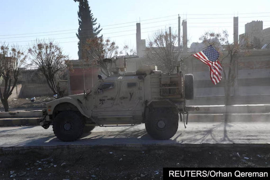 එක්සත් ජනපද හමුදා සිරියාවෙන් පිටත් වෙයි !