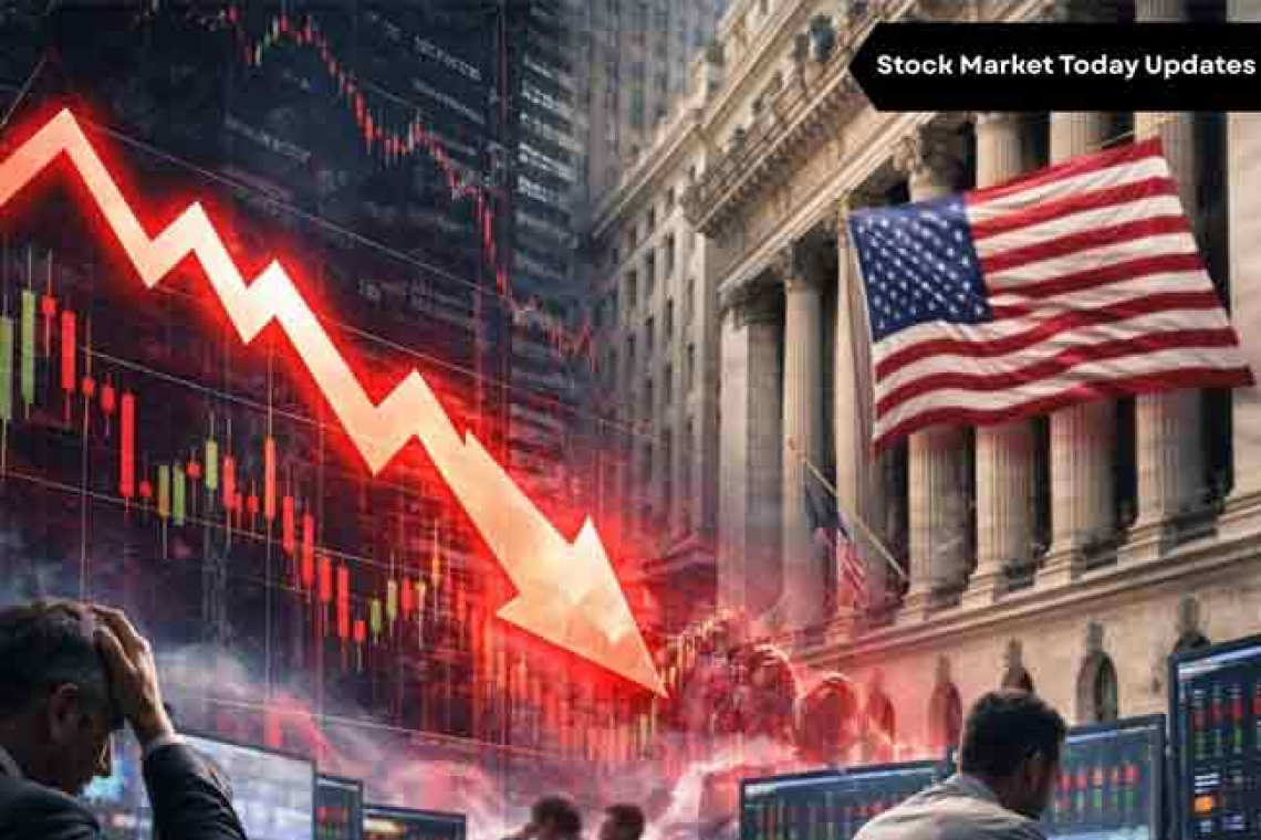 අමෙරිකානු කොටස් වෙළඳපොළ අඛණ්ඩව පහත වැටෙයි