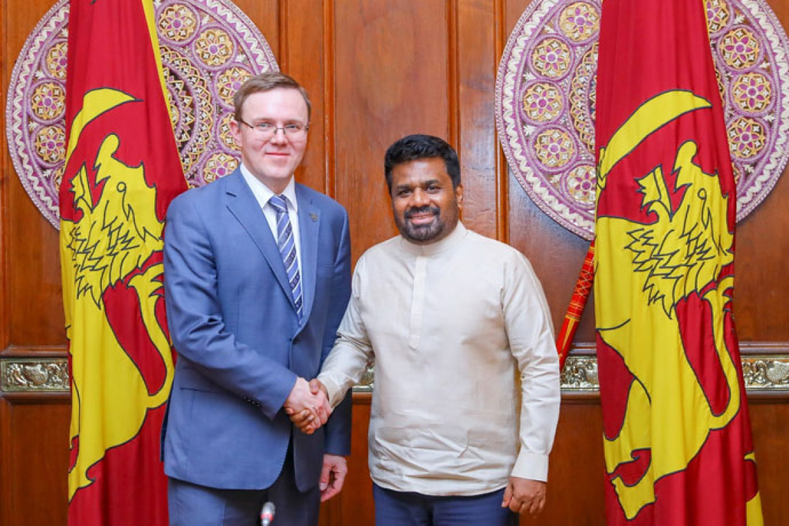 අසීරු ඕනෑම අවස්ථාවක දී ශ්‍රී ලංකාවේ සැබෑ මිතුරෙකු ලෙස සහාය වීමට සූදානම් - රුසියානු බලශක්ති නියෝජ්‍ය අමාත්‍ය Roman Marshavin