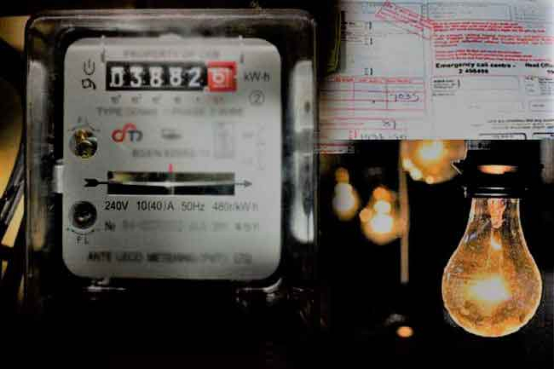 විදුලි ගාස්තුව ඉහළට - ඒකක අනුව ප්‍රතිශතයේ වෙනසක්