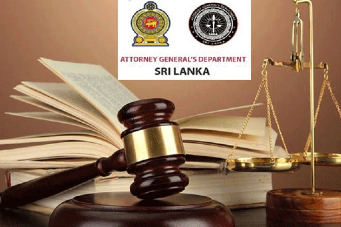 සියල්ලන් මවිත කරමින් නීතිපති දෙපාර්තමේන්තුවේ ස්ථාවරය උඩු යටිකුරු වෙයි