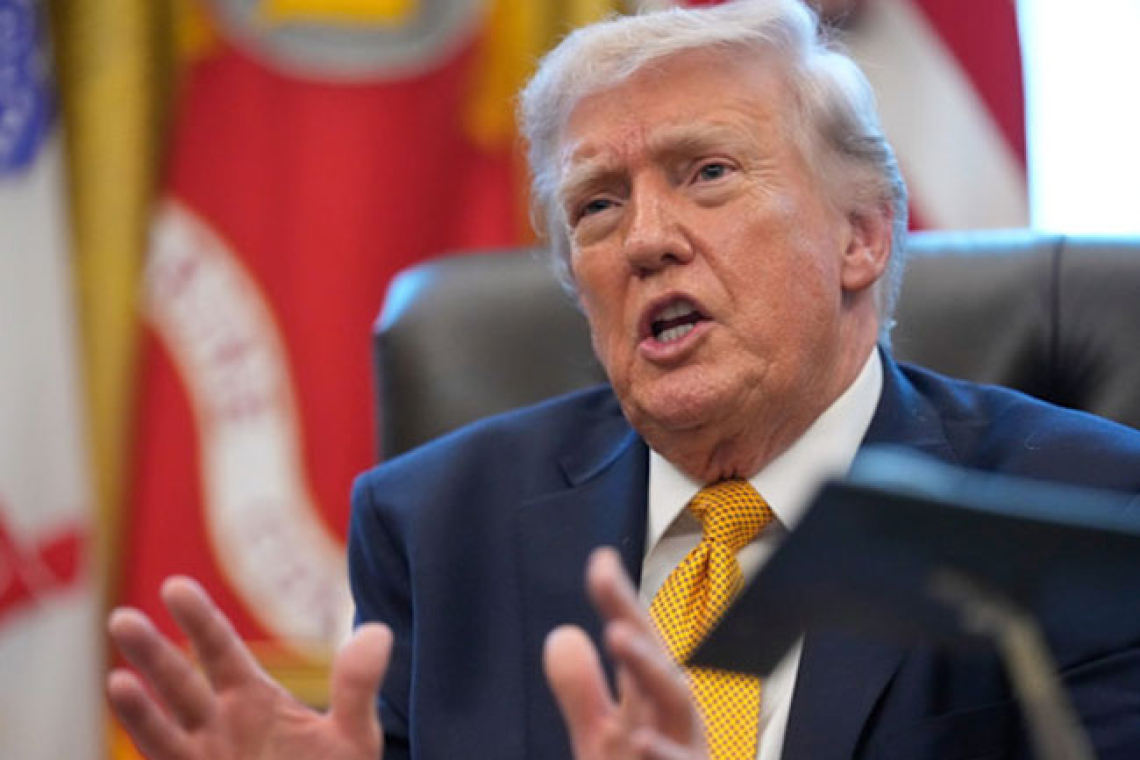 ජාතිය අමතමින් ට්‍රම්ප් ඉරාන යුද්ධය සාධාරණීකරණය කරයි