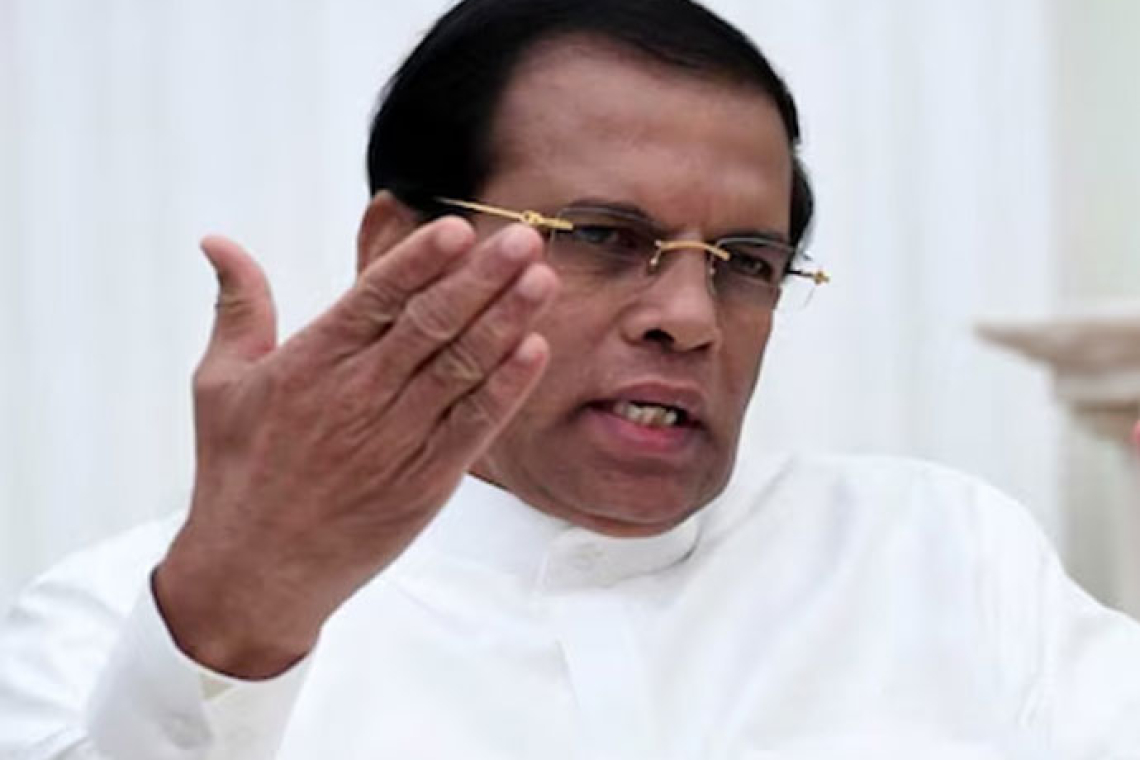 යුද්ධය පැවතුනොත් ආර්ථිකය අමාරු වේවි - මෛත්‍රීපාල සිරිසේන