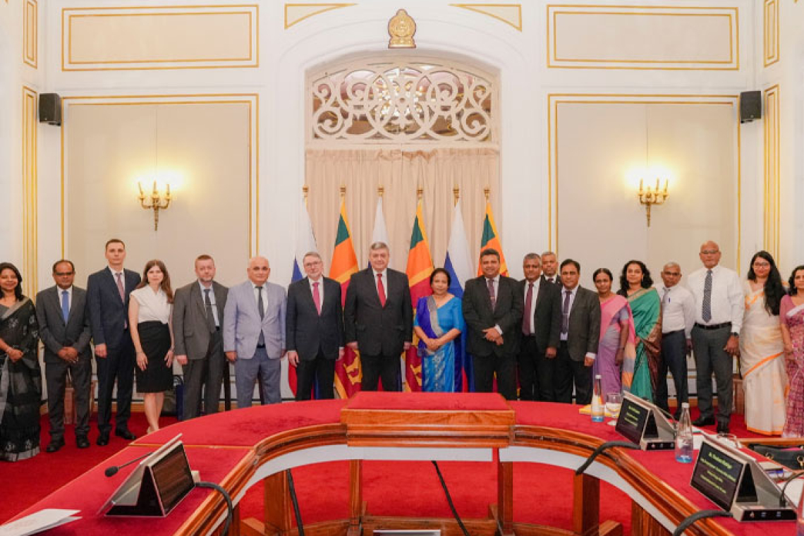 බහුවිධ සහයෝගීතාව වැඩි දියුණු කිරීම සම්බන්ධයෙන් ශ්‍රී ලංකාව සහ රුසියාව අතර සාකච්ඡා