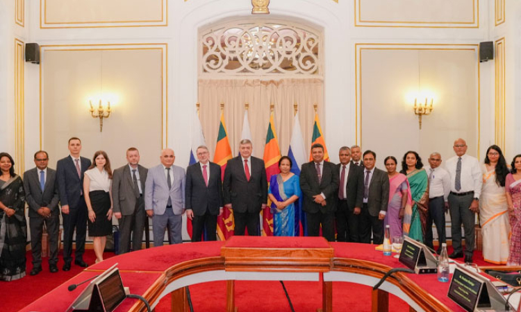 බහුවිධ සහයෝගීතාව වැඩි දියුණු කිරීම සම්බන්ධයෙන් ශ්‍රී ලංකාව සහ රුසියාව අතර සාකච්ඡා
