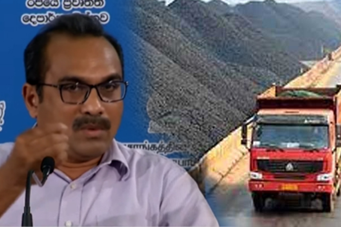 ගල්අඟුරු ගෙන්වූ සමාගමෙන් රු. කෝටි 915ක් රඳවාගෙන